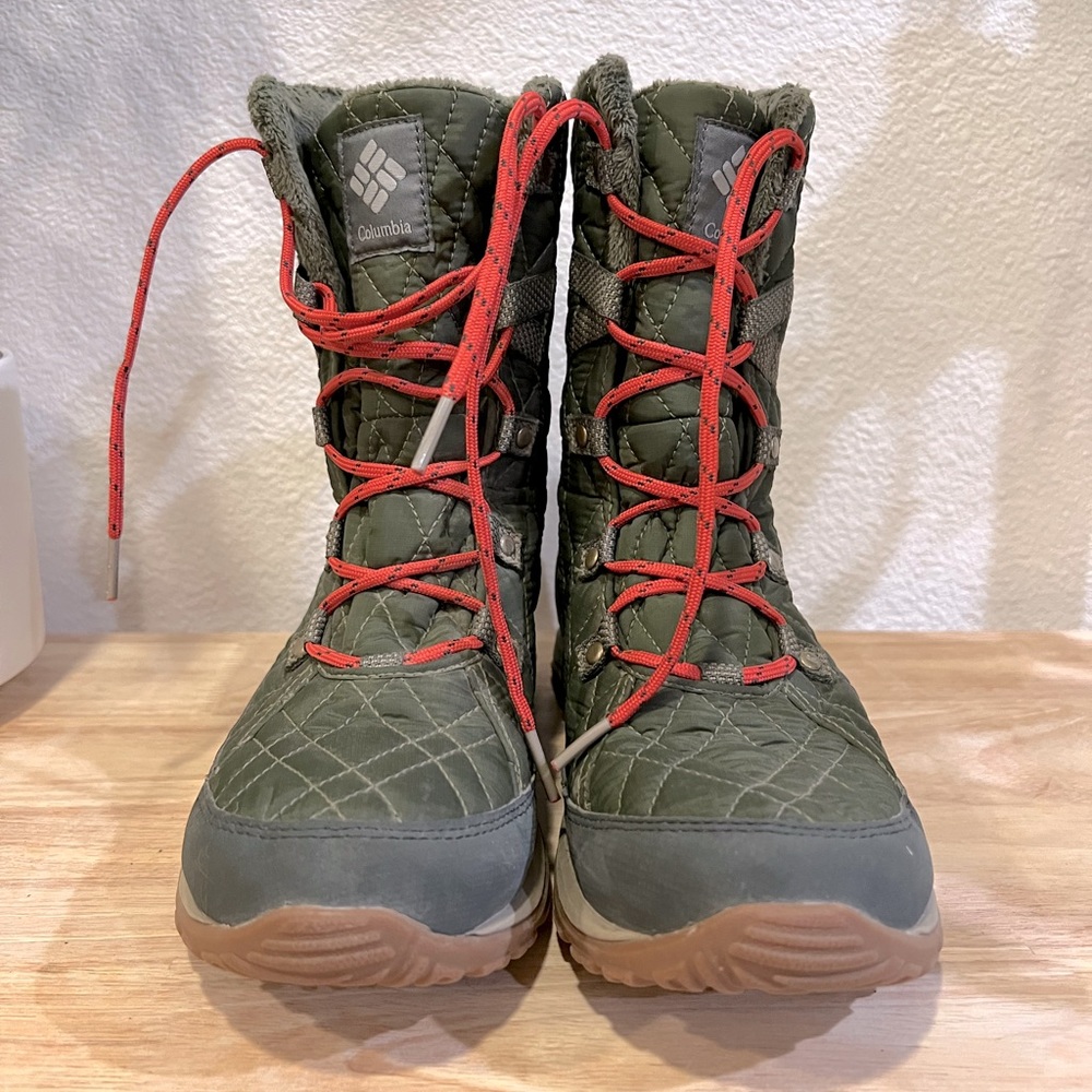 Columbia Women Clayton Cliffs Mid Omni Snow Boots Waterproof Boots